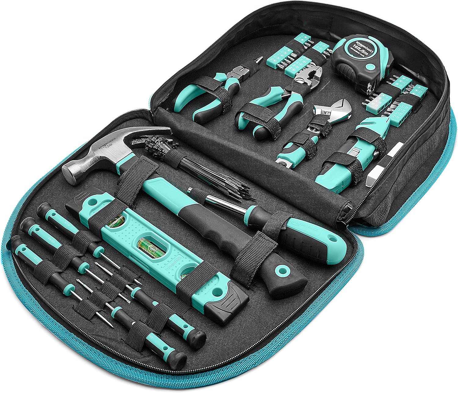 104-Piece Home Repair Tool Set with Carry Pouch