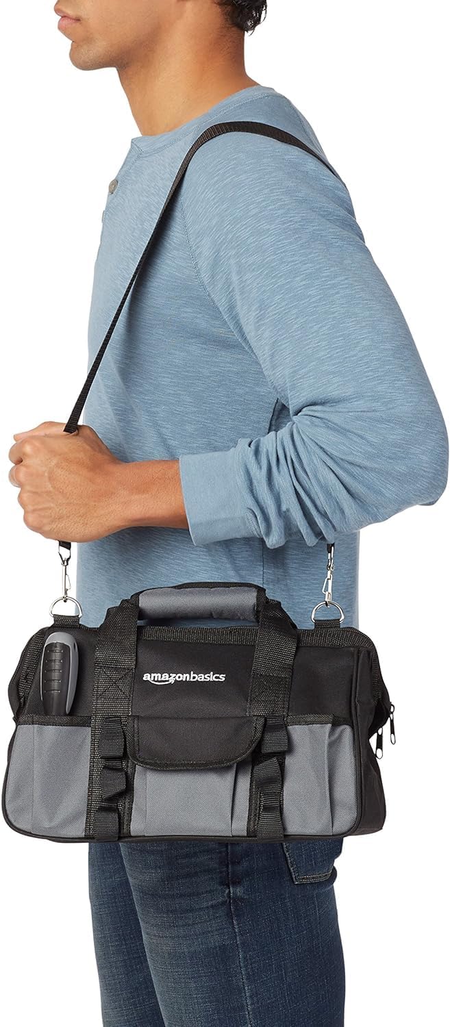65-Piece Home Repair Tool Kit with Carry Bag