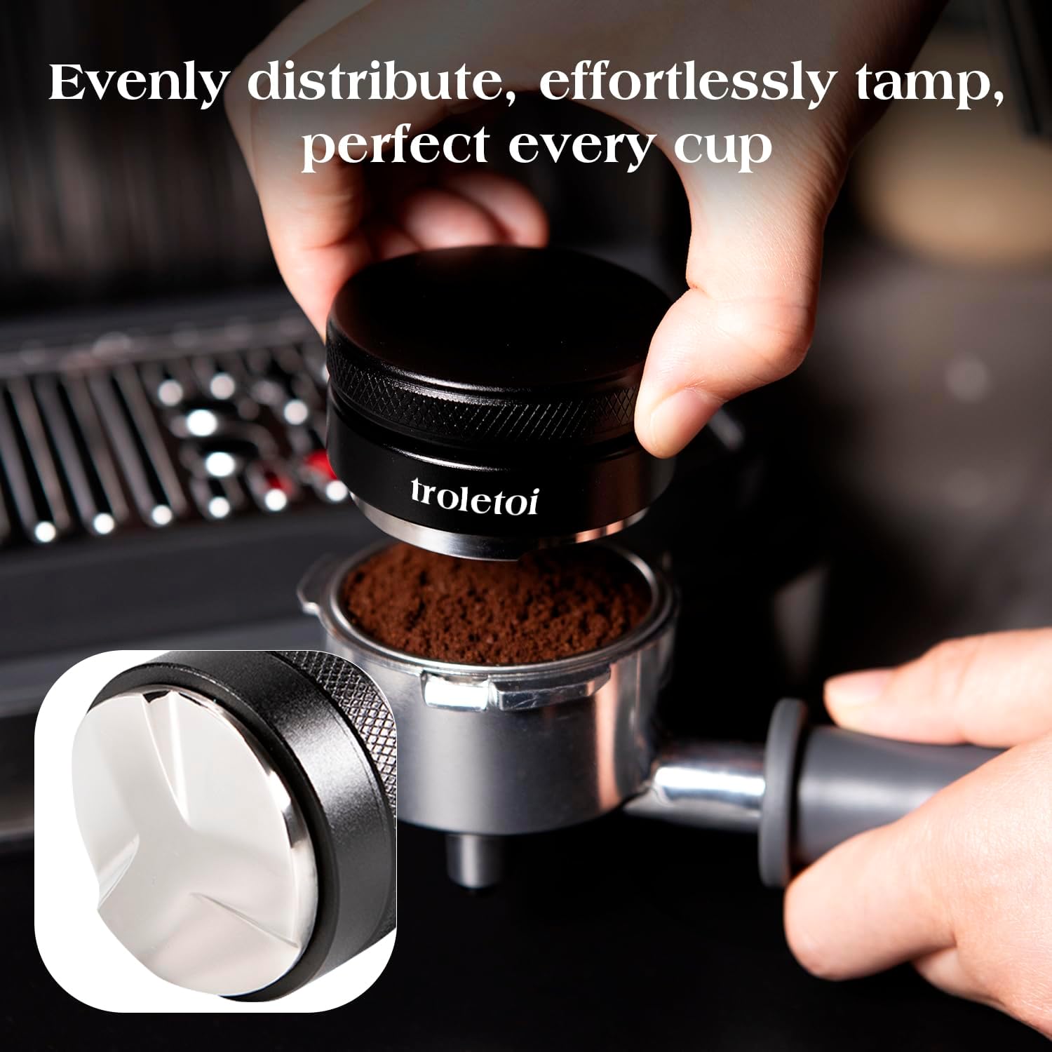 7-Piece Espresso Accessories Kit — Tamper and Distributor
