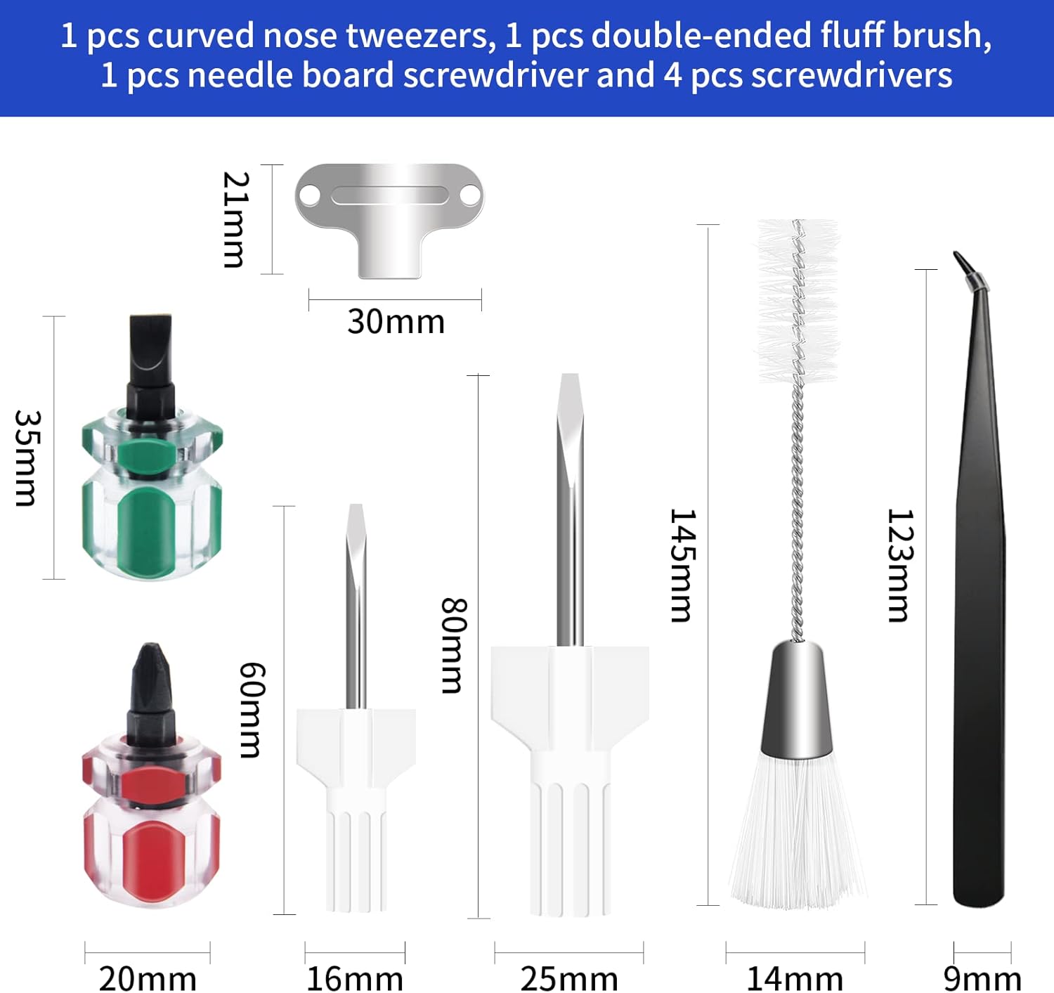 7-Piece Sewing Machine Cleaning and Repair Kit